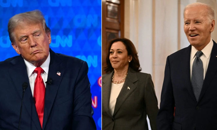  Donald Trump Calls Kamala Harris As An Insurance Policy For Joe Biden , Donald-TeluguStop.com