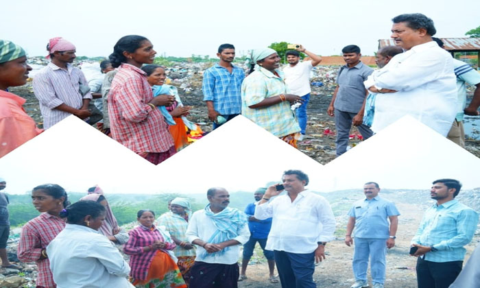  Miryalaguda Mla Lakshmareddy Inspected The Dumping Yard , Nalgonda District ,-TeluguStop.com