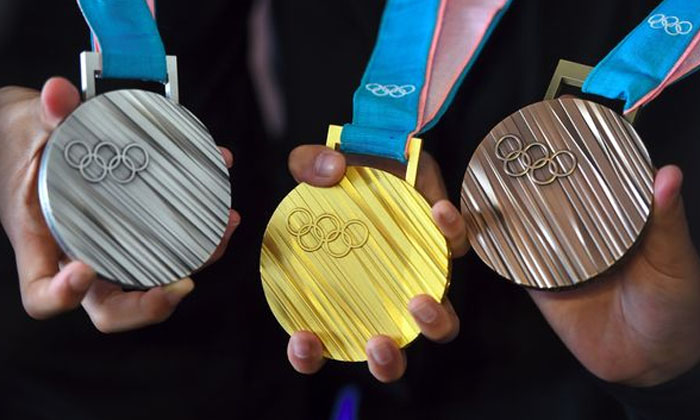  Is There Really Gold In Olympic Medals , Olympics, Gold, Silver, Medals, Winning-TeluguStop.com