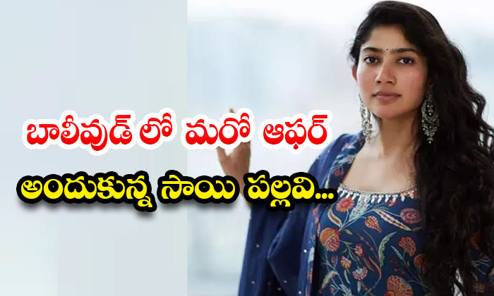  Sai Pallavi Received Another Offer In Bollywood , Bollywood , Sai Pallavi , Varu-TeluguStop.com