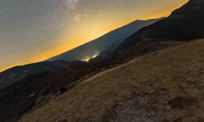  Stunning Time-lapse Video Of Earths Rotation Video Viral Details, Timelapse Vide-TeluguStop.com