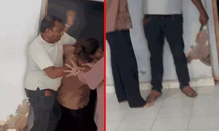  Video: Watch How The Owner Beat This Young Woman For Not Paying The Rent , Sura-TeluguStop.com