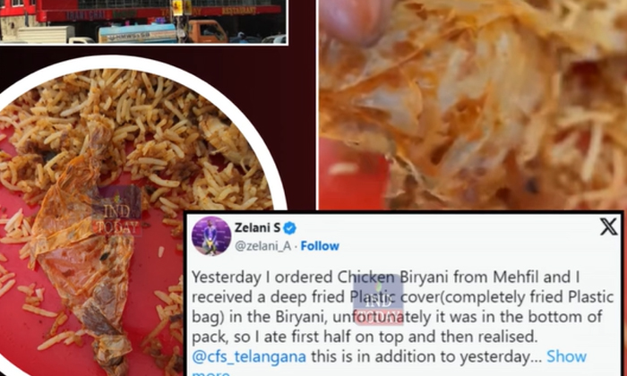  Viral Ori God This Time Together In Chicken Biryani, A Customer ,found , Fried P-TeluguStop.com