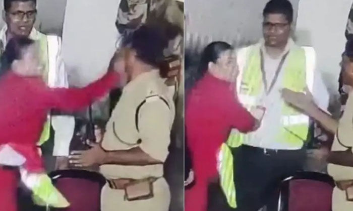  What Happened To The Spicejet Employee Who Broke The Cisf Jawan's Cheek, Jaipur-TeluguStop.com