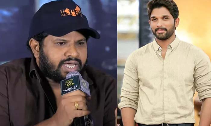  Adi About Allu Arjun At Shivambhaje Trailer Launch Event, Hyper Aadi, Shivambhaj-TeluguStop.com