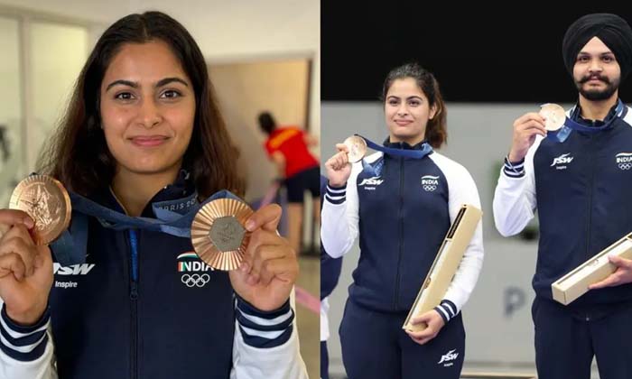 Telugu Bhakarbronze, Manu Bhakar, Manubhaker, Olym, Tokyo Olym-Inspirational Sto