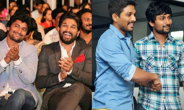  Allu Arjun Comment To Nani Post Nani Interesting Reply To Bunny Details, Nani, A-TeluguStop.com