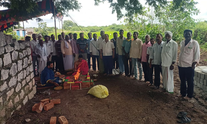  Digestion Pujas At Village Pochamma Temple, Boinpalli , Rajanna Sirisilla Dist-TeluguStop.com