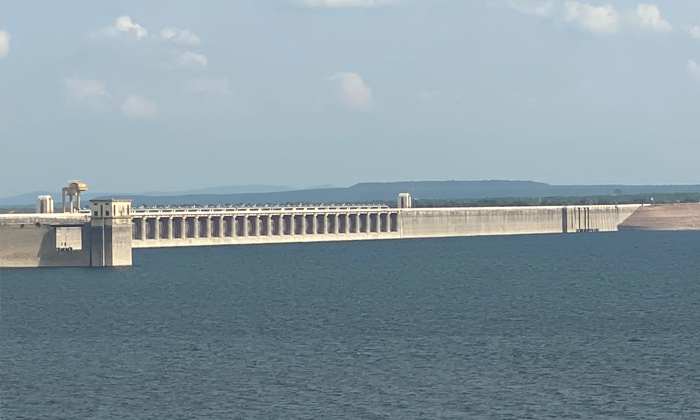  Continued Flood Flow To Sagar Reservoir, Flood Flow ,sagar Reservoir, Nagarjuna-TeluguStop.com