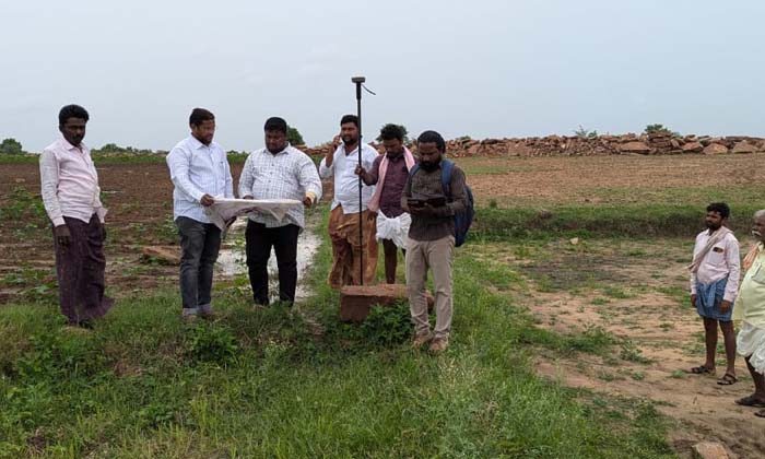  Land Surveys Started In The Pilot Project, Pilot Project, Land Surveys , Chinth-TeluguStop.com