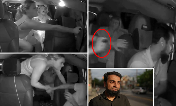  New York City Woman Randomly Pepper Sprays A Uber Driver Because He Is Brown Vid-TeluguStop.com