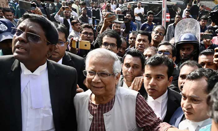  Nobel Laureate Mohammad Yunus As Interim Head Of Bangladesh, Bangladesh, Haseena-TeluguStop.com