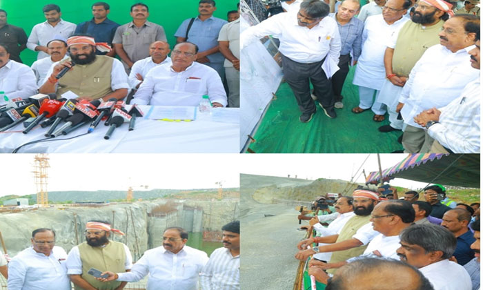  Sunkishala Project Is A Sin Of Brs Government, Congress Ministers Fire, Brs, Su-TeluguStop.com