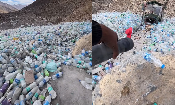  Why Travellers Offer Plastic Water Bottles At This Haunted Site In Ladakh Viral-TeluguStop.com