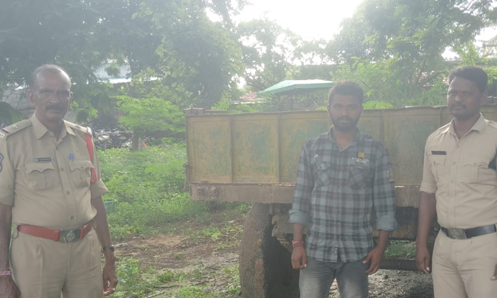  Illegal Transport Of Sand - Person Arrested, Illegal Transport , Sand , Rajanna-TeluguStop.com