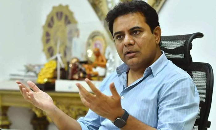  Brs Mla Ktr Slams Congress Govt For Targeting Opposition Leaders Details, Kcr, K-TeluguStop.com