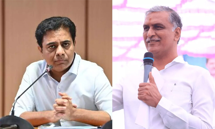 Telugu Brs, Congress, Hareesh Rao Ktr, Harish Rao, Mlc Kavitha, Telangana-Politi