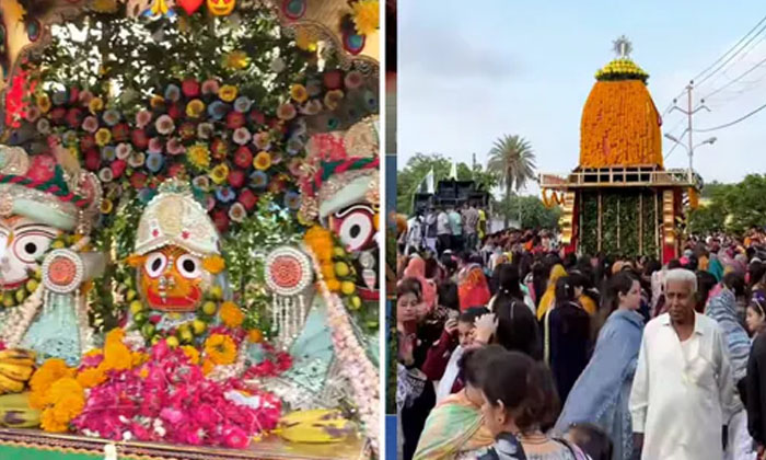  Jagannath Rath Yatra In Pakistan Goes Viral, Jaganatha Yatra, Viral Video, Soc-TeluguStop.com