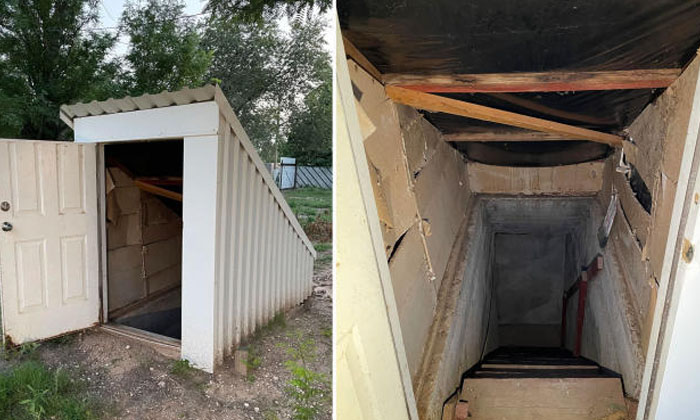  A Bomb Shelter Was Found At Home.. New Mexico Couple In Shock, New House, Wife J-TeluguStop.com