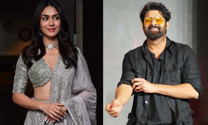  Shocking Update About Prabhas Mrunal Combination Details, Prabhas, Mrunal Thakur-TeluguStop.com