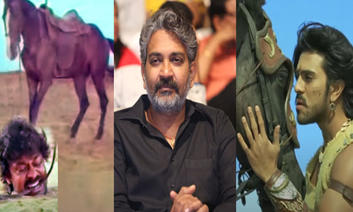  Ss Rajamouli Made Sensational Comments On Magadheera And Kodama Simham Horse Sce-TeluguStop.com