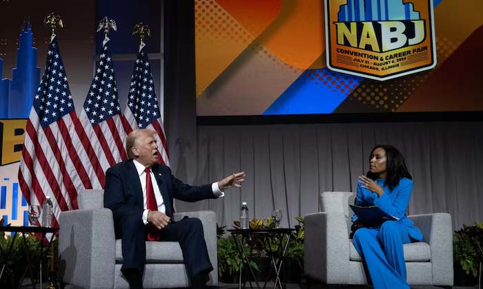  ‘black Or Indian’ Donald Trump Launches ‘racially Insensitive’ Attack On-TeluguStop.com
