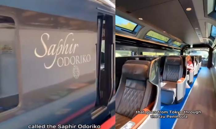  If You See The Luxury Facilities In This Limited Express Train Of Japan, Japan,-TeluguStop.com