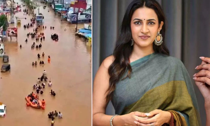  Niharika Konidela Donates 5 Lakhs For Ap Floods, Niharika, Ap Floods, 50 Lakhs,-TeluguStop.com