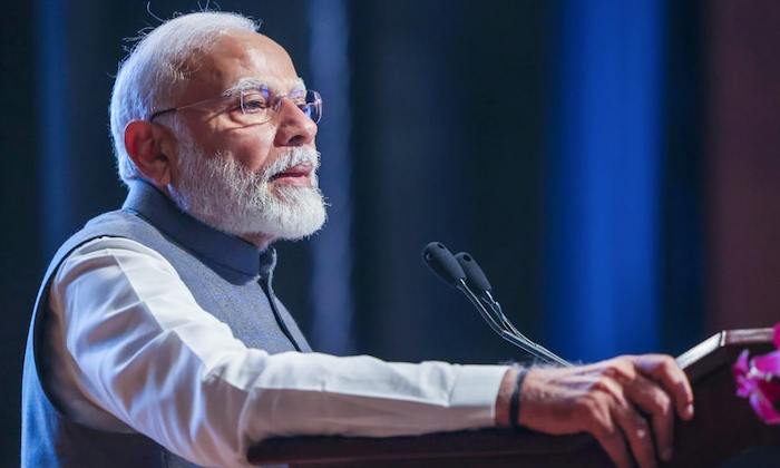  Preparations In Full Swing For Modi Address To Indian Community In New York Deta-TeluguStop.com