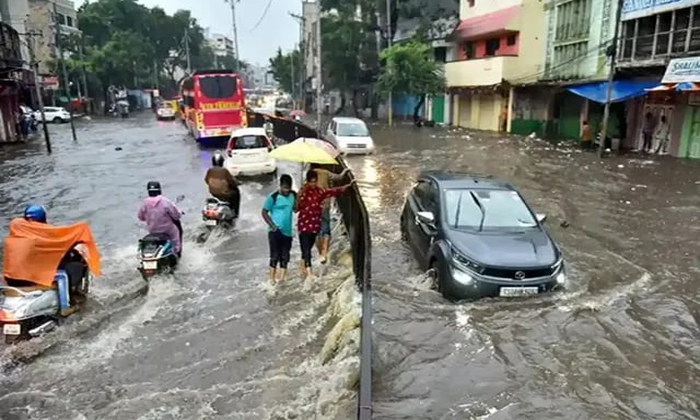  Telangana Is Threatened With Rain For Another Five Days, Telangana ,rain , Heavy-TeluguStop.com