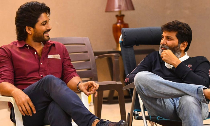  Latest News About Trivikram And Allu Arjun Movie, Allu Arjun, Trivikram Srinivas-TeluguStop.com