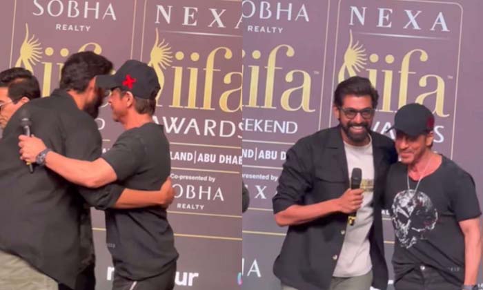 Telugu Bollywood, Iifaawards, Rajadaggubati, Rana Daggubati, Shahrukh Khan, Touc