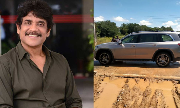  Hero Akkineni Nagarjuna Trapped In Floods, Akkineni Nagarjuna, Floods, Tollywoo-TeluguStop.com