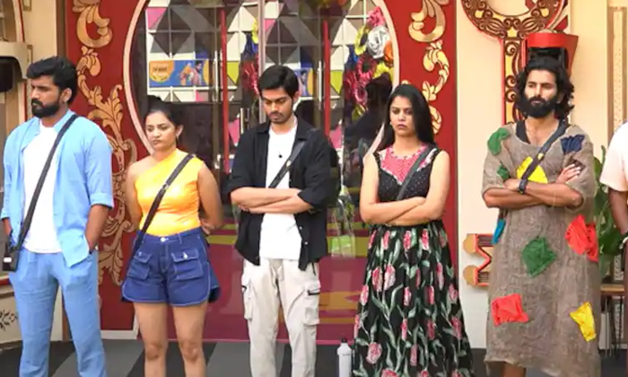 Telugu Avinash, Biggboss, Gautam Krishna, Manikanta, Nagarjuna, Nayani Pavani, P