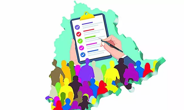  Caste Census In Telangana A Survey On Those Too Details, Congress, Bjp, Brs, Con-TeluguStop.com