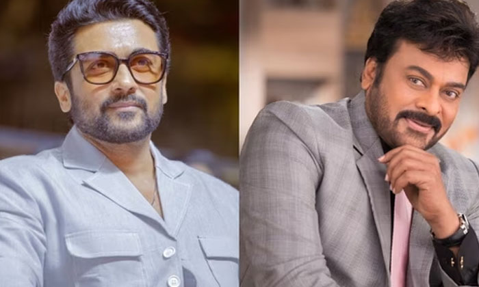  Hero Suriya Interesting Comments On Tollywood Hero, Suriya, Chiranjeevi, Kanguva-TeluguStop.com