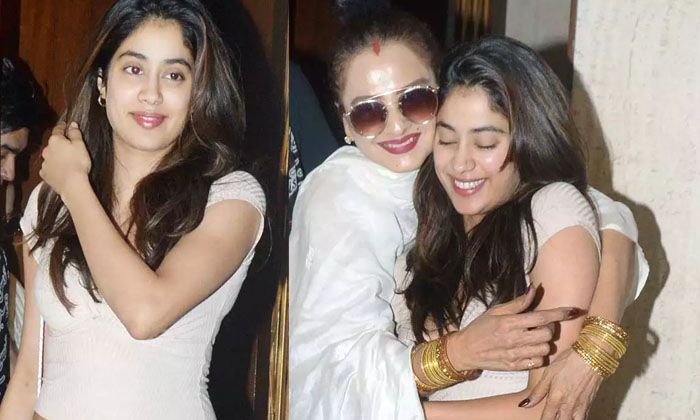  Janhvi Kapoor Interesting Comments On Actress Rekha, Janhvi Kapoor, Sridevi, Rek-TeluguStop.com