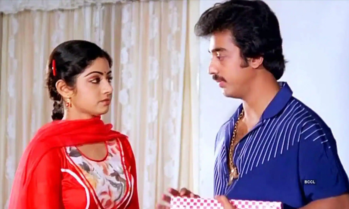 Telugu Aakali Rajyam, Actress Sridevi, Kamal Haasan, Kamalhaasan, Sridevi, Tolly