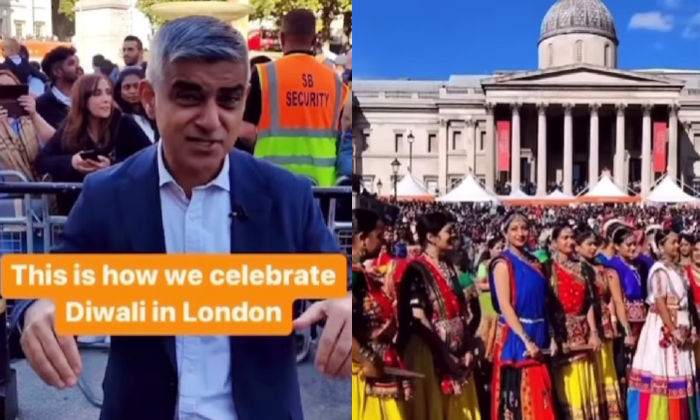  London Mayor Sadiq Khan Faces Racist Comments After Diwali Greeting Video Detail-TeluguStop.com