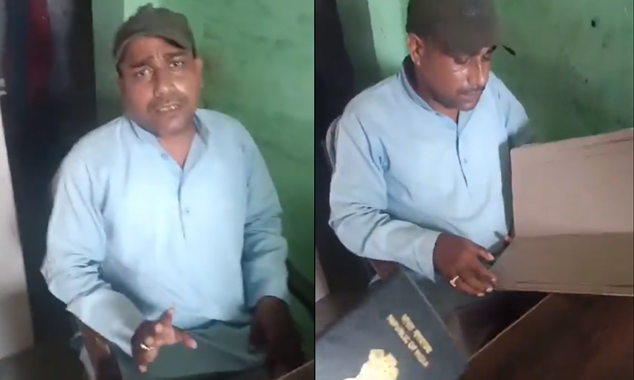  Postman Tears Passport Over Rs 500 Bribe Viral Video Details, ₹500 Bribe , Po-TeluguStop.com