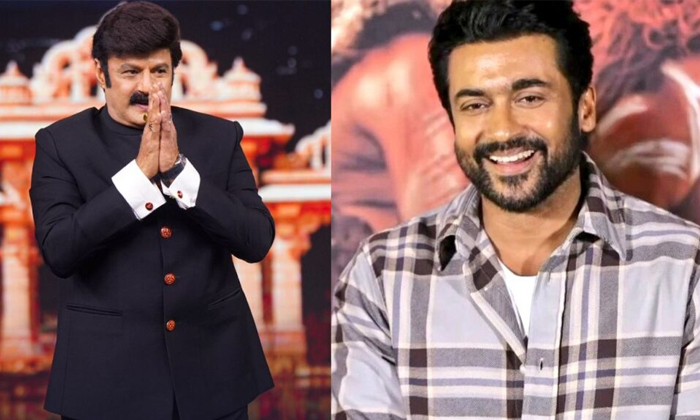  Suriya Interesting Comments On Balakrishna Details, Suriya, Balakrishna, Kanguva-TeluguStop.com