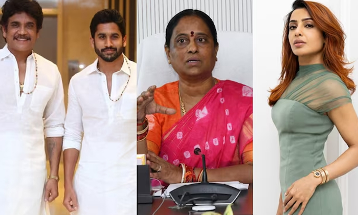 Telugu Akkineni, Harish Rao, Konda Surekhani, Samantha, Konda Surekha-Telugu Top