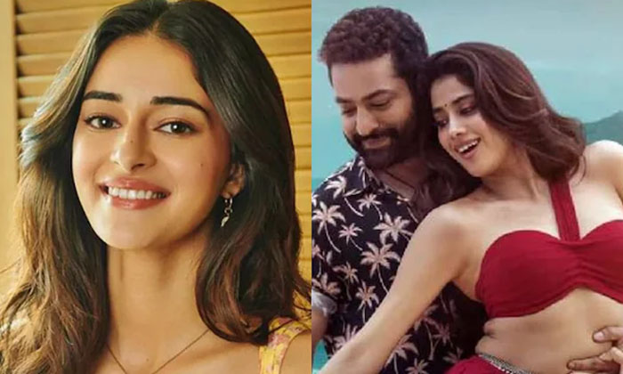  Ananya-panday-speaks-about-janhvi-kapoor-acting-in-devaradevara Movie , Janhvi K-TeluguStop.com