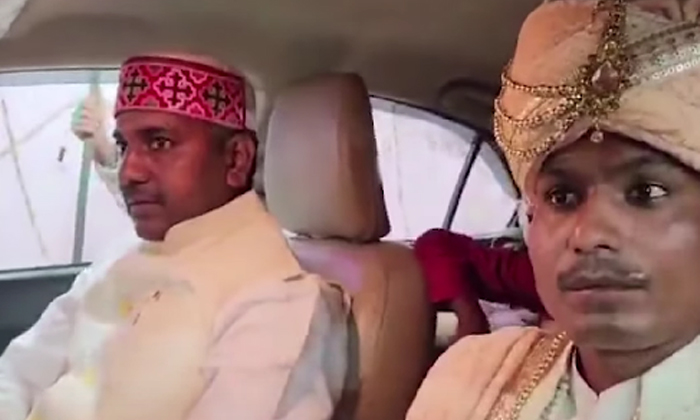  Bjp Mla Ganesh Chandra Turns Chauffeur On Driver Wedding Video Viral Details, B-TeluguStop.com