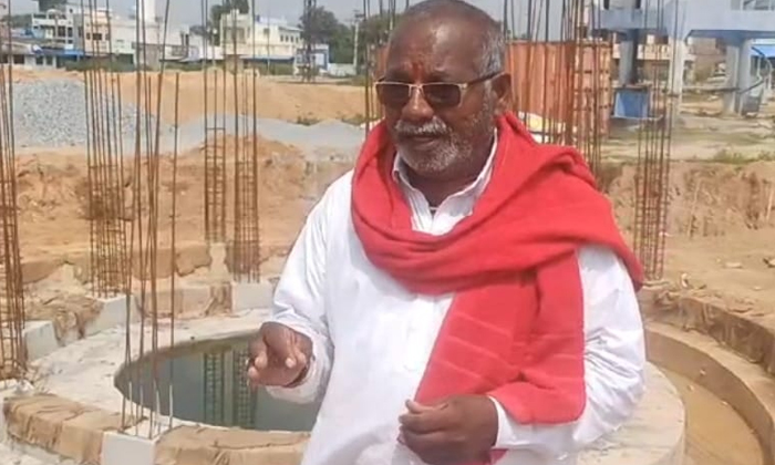  Construction Of Water Tank At Angadi Site Should Be Stopped: Kadem Lingaiah, Ka-TeluguStop.com