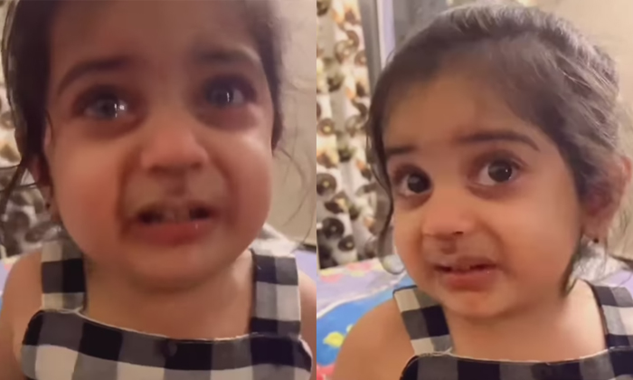  Girl Dramatically Denies To Share Chocolate Ice Cream With Her Dad Video Viral D-TeluguStop.com