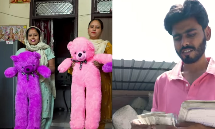  Noida Man Recycles Cigarette Butts To Make Teddy Bears Viral Video Details, Soci-TeluguStop.com