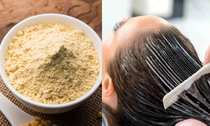  Try This Gram Flour Mask For Improving Hair Growth Details, Hair Growth, Hair C-TeluguStop.com