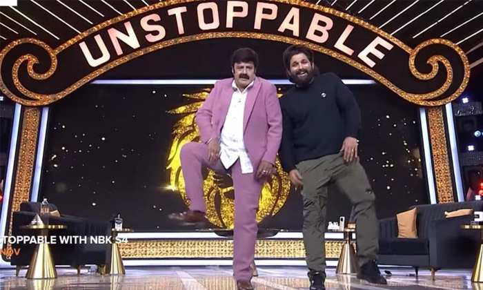 Telugu Akhanda, Allu Arjun, Alluarjun, Balakrishnaallu, Pushpa, Unstoppable Nbk-