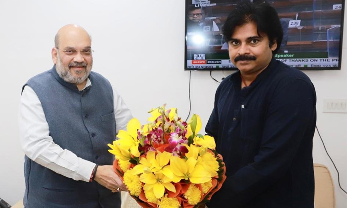  Deputy Cm Pawan Kalyan Will Visit Delhi To Meet Amit Shah Details, Tdp, Janasena-TeluguStop.com